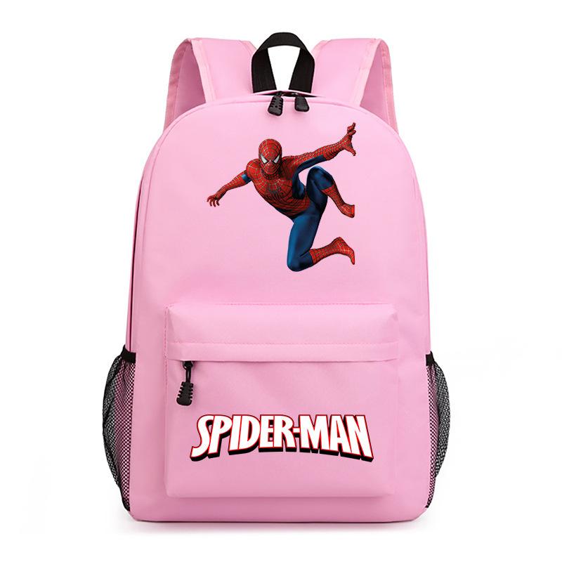 Marvel Spider-Man Rugzak Student Rugzak Tiener Cartoon Kinder Schooltas Backpack