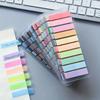200Pcs Sticky Tabs for Annotating Books, Page Markers Clear Writable and Repositionable Book Flags Strip Index Tabs