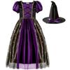 Kids Halloween Witch Costume Set for Role Play
