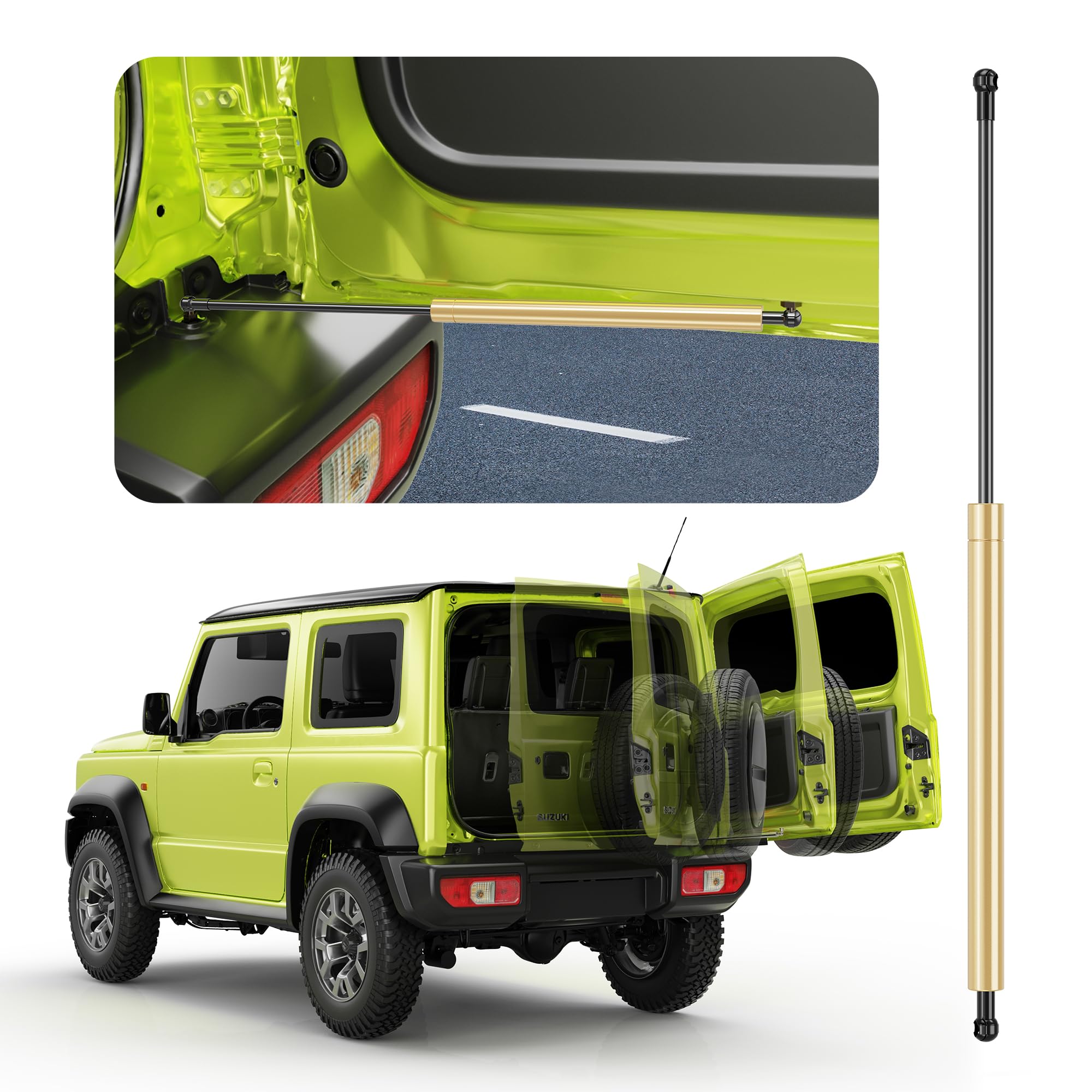 

Rear Hatch Damper for Suzuki Jimny Free Stop Jimny Jimny Freely Fixes Door Punch Hydraulic Vehicle Inspection Genuine Replacement [Japanese