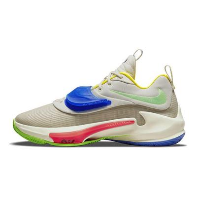 Zoom Freak 3 EP Primary Colors Unisex Sneakers Multi-Color Light-Stone Bright-Crimson DA0695-100