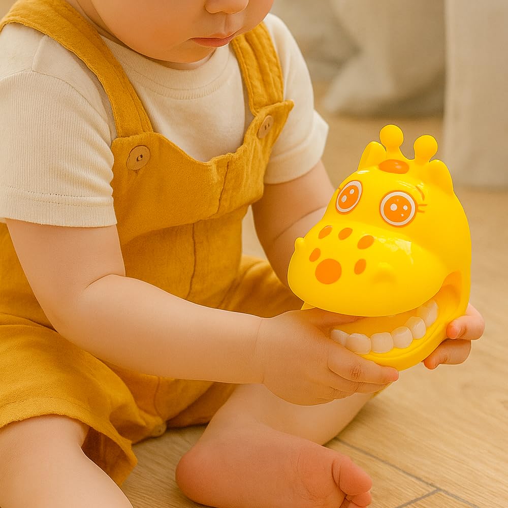 Teeth Model Toy, Removable Teeth Mold, Toothbrush Toy, Children's Playhouse, Early Education Toy, Dentist Role-Play Prop, Suitable for Ages 3 and Up