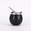 180ml Mini Egg Cup with Straw - Compact 304 Stainless Steel Thermos Cup for Maté