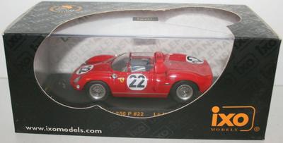 Ferrari 250P 1963 Le Mans 24H 3. Platz Maglioli ,Ixo 1/43 #22 M. Parks/U.