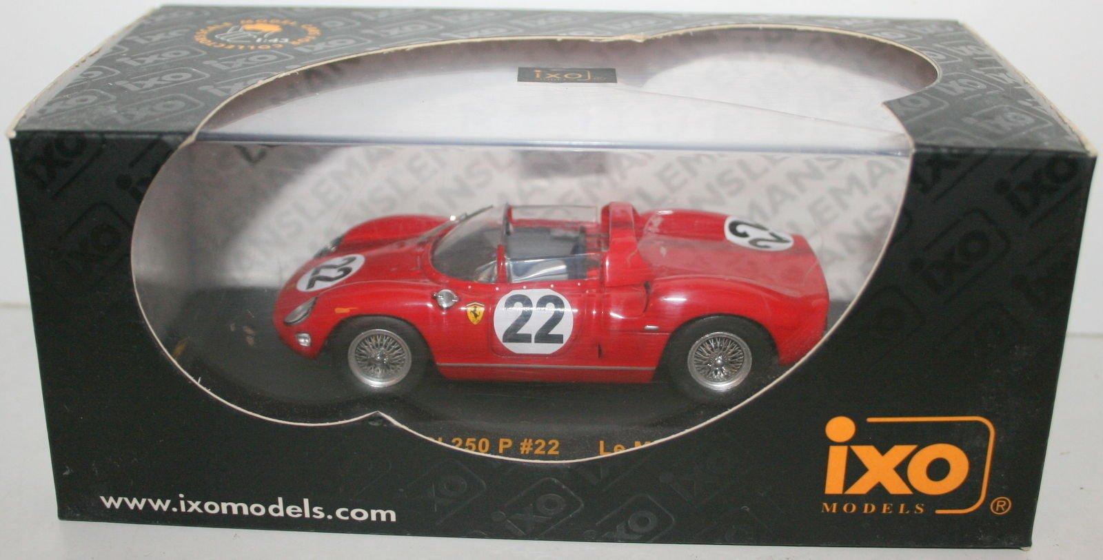 

Ferrari 250P 1963 Le Mans 24H 3-е место Мальоли, Иксо 1/43 # 22 M. Паркс/У.