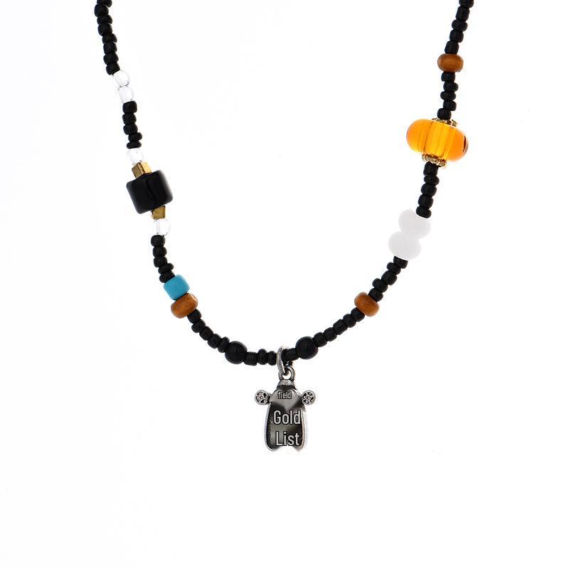 

Винтажное золотое ожерелье с камнем: Унисекс Летний Тренд, Высококлассный Модный Аксессуар