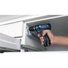 Bosch Professional Drill-Driver GSR 12V-15 + 10 Accessories + 2 2.0Ah Batteries + Charger GAL 12V-20 - 060186810G