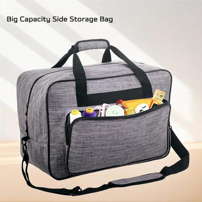 Portable Sewing Machine Carrying Bag – Dustproof Protective Case with Storage Pockets for Threads & Accessories