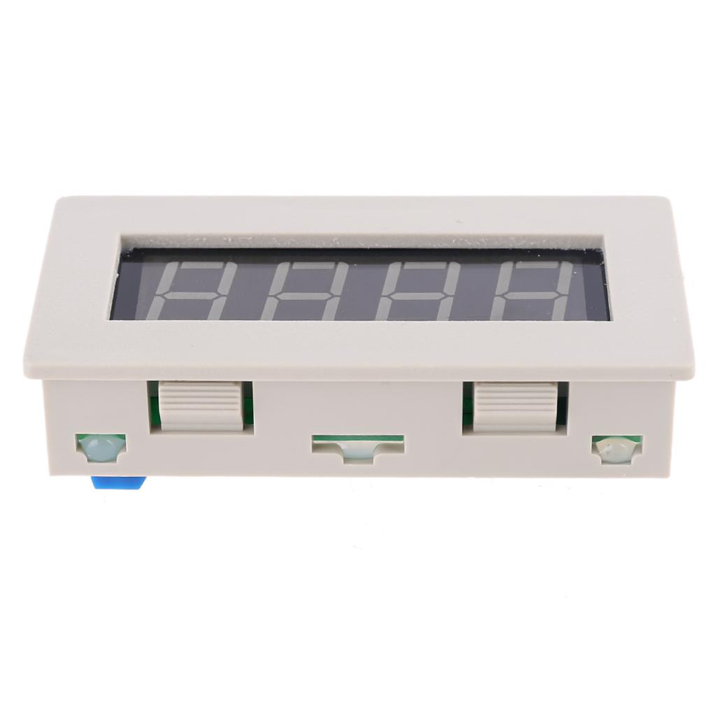 Industrial Control Plastic Digital Counter for DC5V 12V 36V Trigger