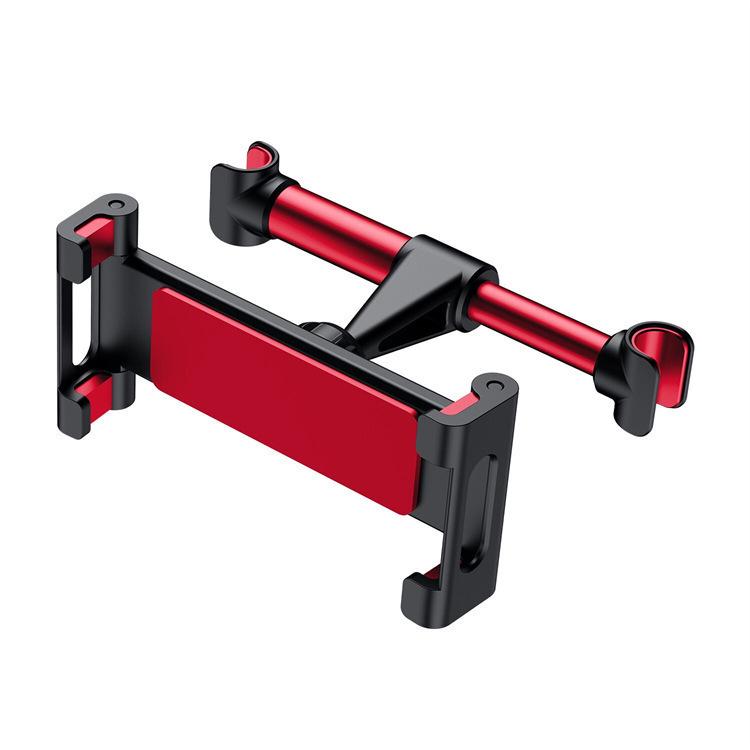 Car Rear Seat Headrest Mount: Multifunctional Tablet & Phone Holder with Back Cushion