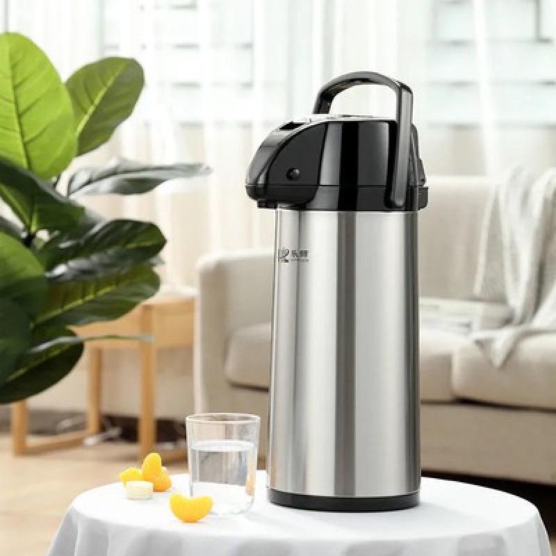 Le Lion Large Capacity Press-Type Vacuum Insulated Thermos Flask Kettle