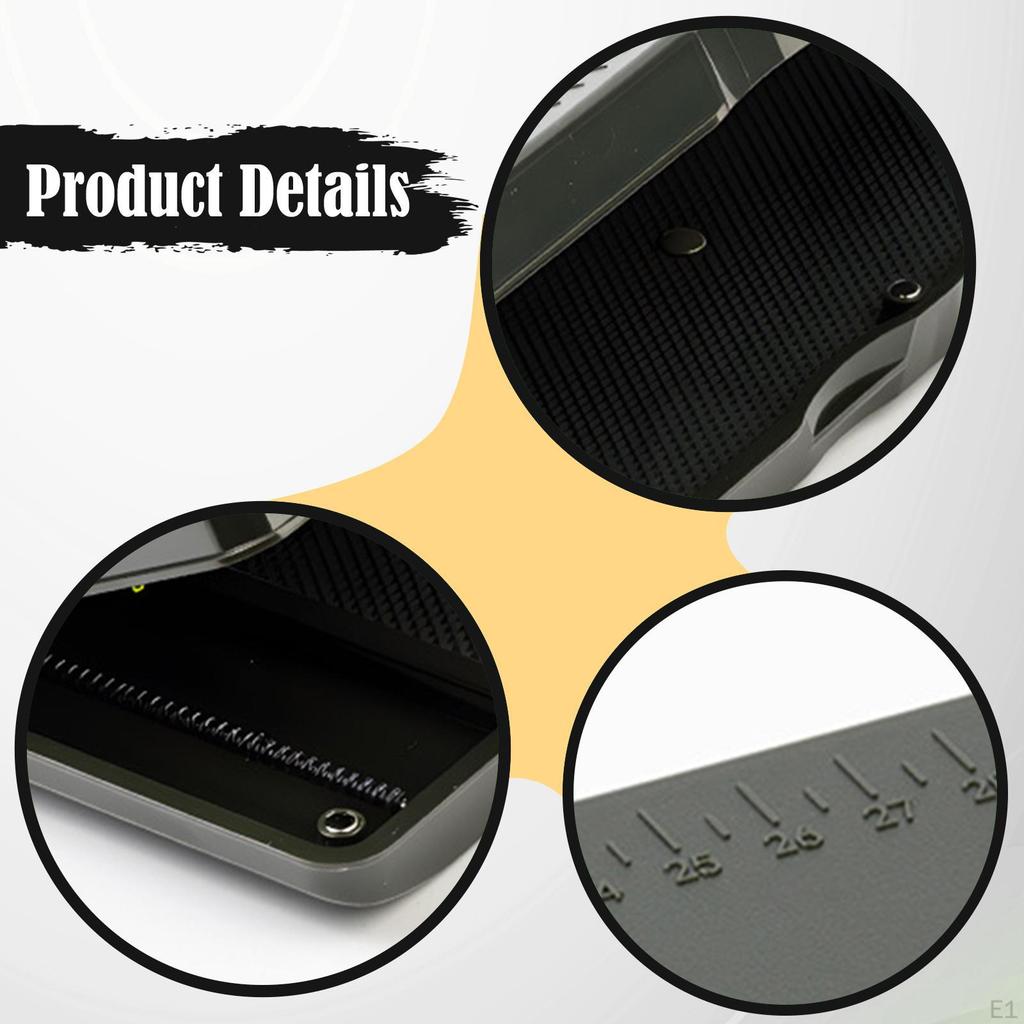 Carp Fishing Hook Storage Box Container Lightweight Portable Large Capacity Rig Organizer