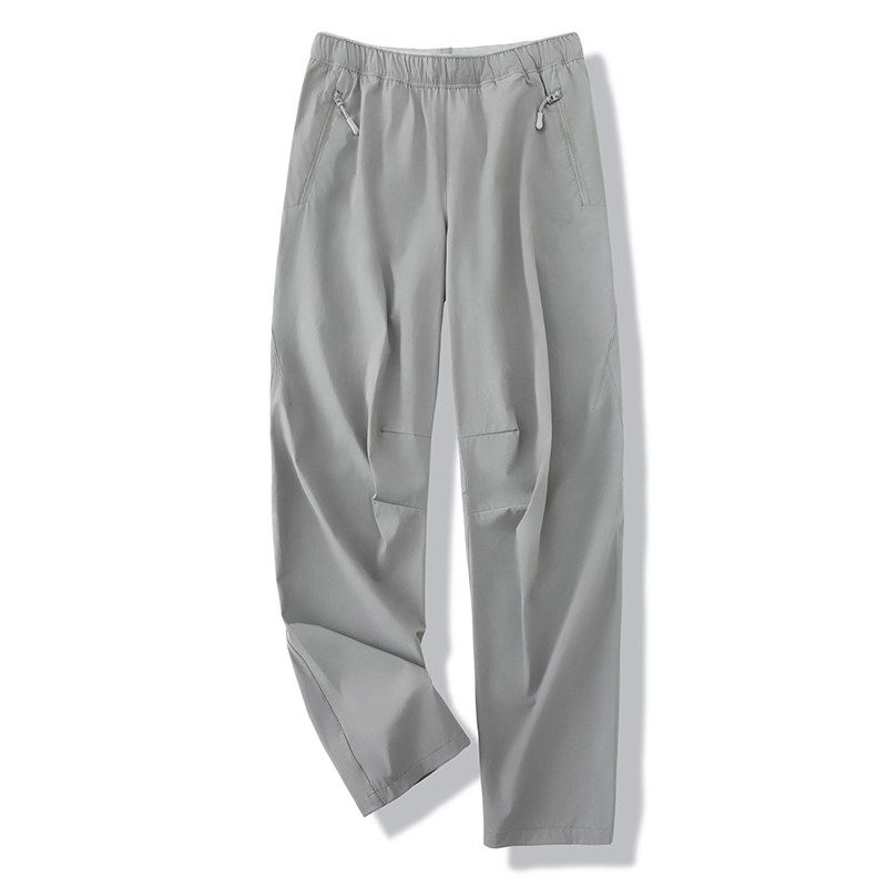 

Мужские тактические брюки Niaojia с прямым кроем, из ледяного шелка, быстросохнущие, для активного отдыха и туризма Gray 2XL