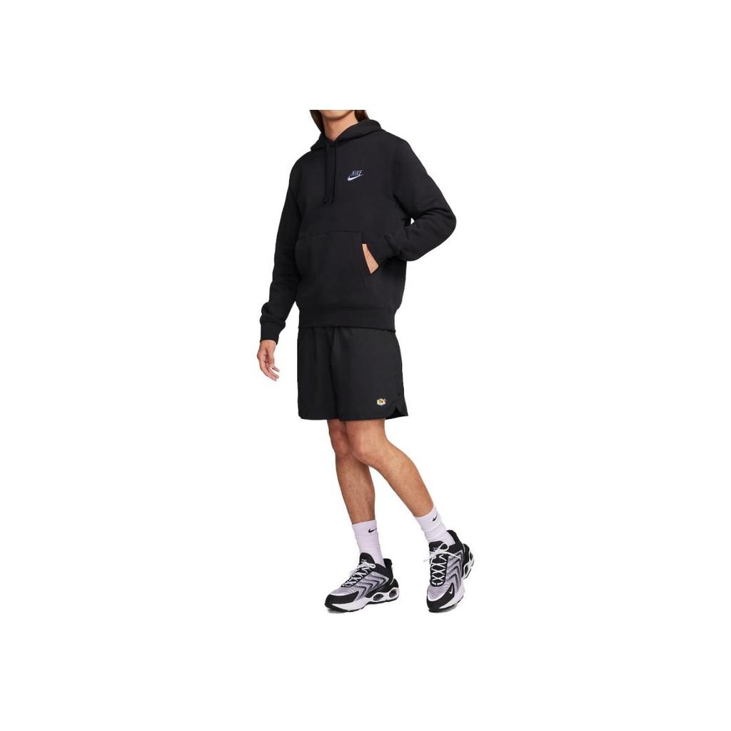 Nike Letter Logo Embroidered Hoodie Men Hoodies Black HF4762-010