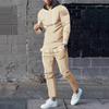 Traje Deportivo de Ocio para Hombre Primavera y Otoño Sudadera Holgada Conjunto Slim de Dos Piezas para Hombre