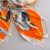 Hengyuanxiang 100% Silk Square Scarf
