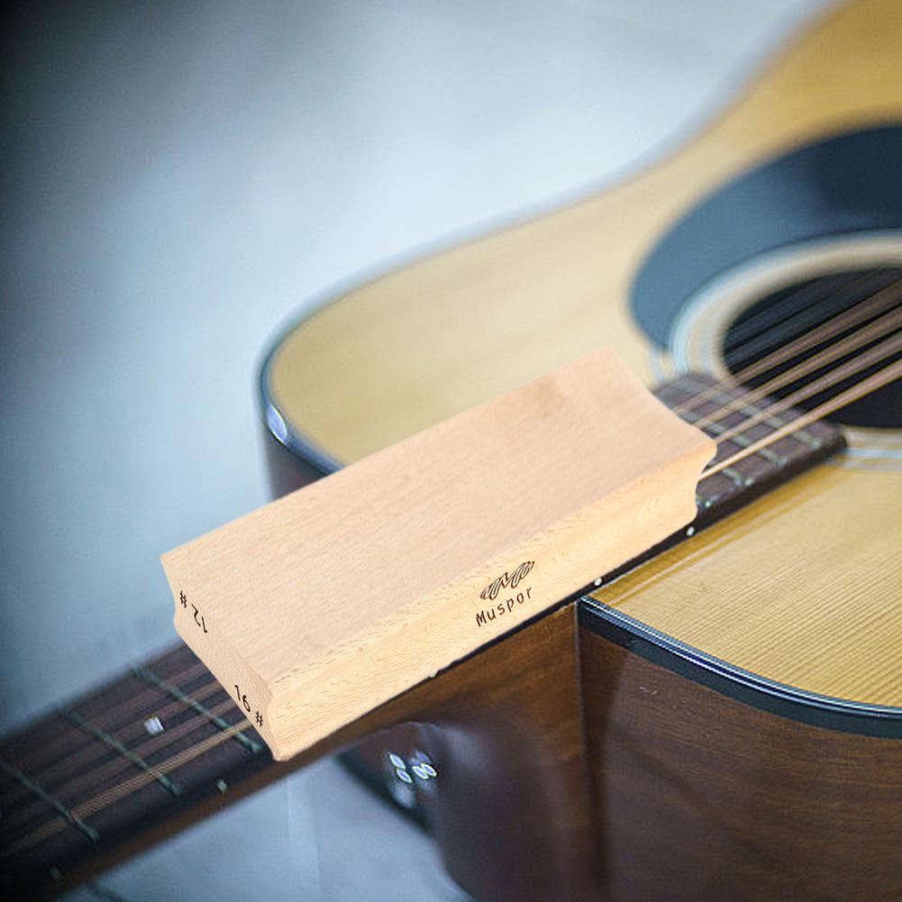 Guitar Sanding Block Dual Purpose Radius Sanding Blocks Guitar Luthier Tools for Guitar Fretboard Fingerboard Fret Leveling