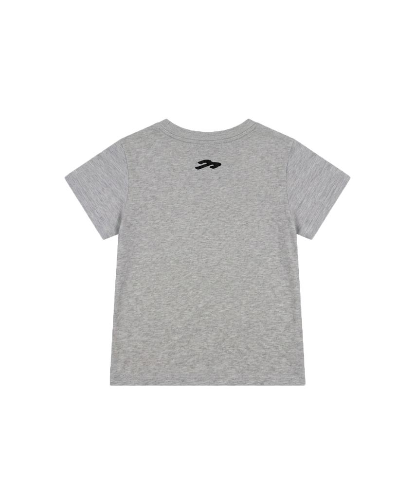 Tansanmageunesyum Pony Embroidered T-Shirt (Gray)