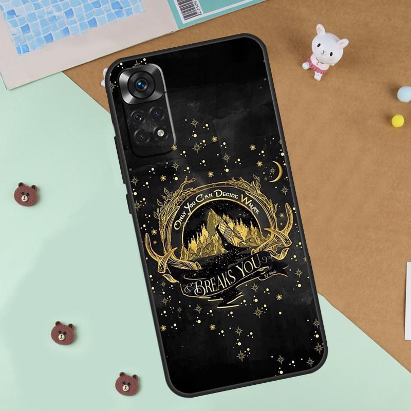 A Court Of Mist And Fury Case For Xiaomi Redmi 14C 10C 12C 13C Cover For Redmi Note 13 Pro 14 9 10 11 12 10S 11S 12S