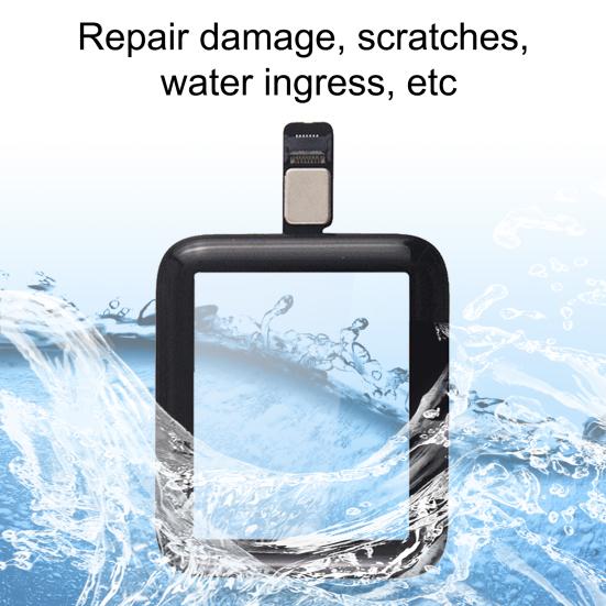 Uhr LCD Frontglasabdeckung Touchscreen Digitizer Ersatz mit Flexkabel