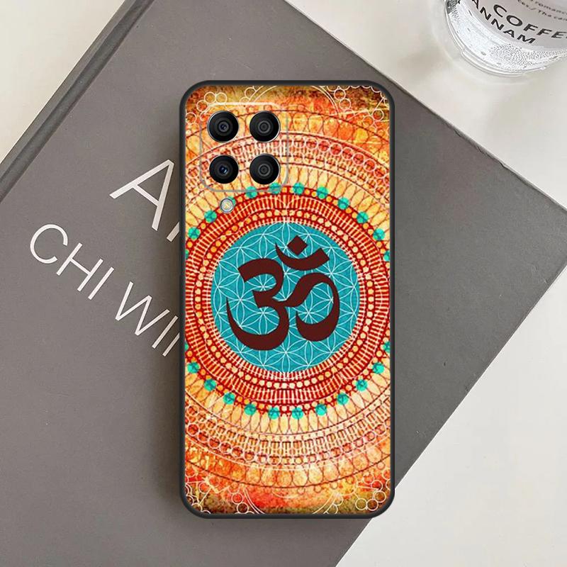 Aum Om Symbol Case For Samsung Galaxy M16 M36 M56 M33 M53 M13 M12 M32 M52 M20 M15 M55 M31 M14 M35 M34 M54