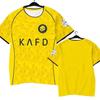 Saison 25-26 Riyadh victoire équipe C Ronaldo maillot de football séchage rapide manches courtes tendance et confortable T-shirt pour homme à manches courtes