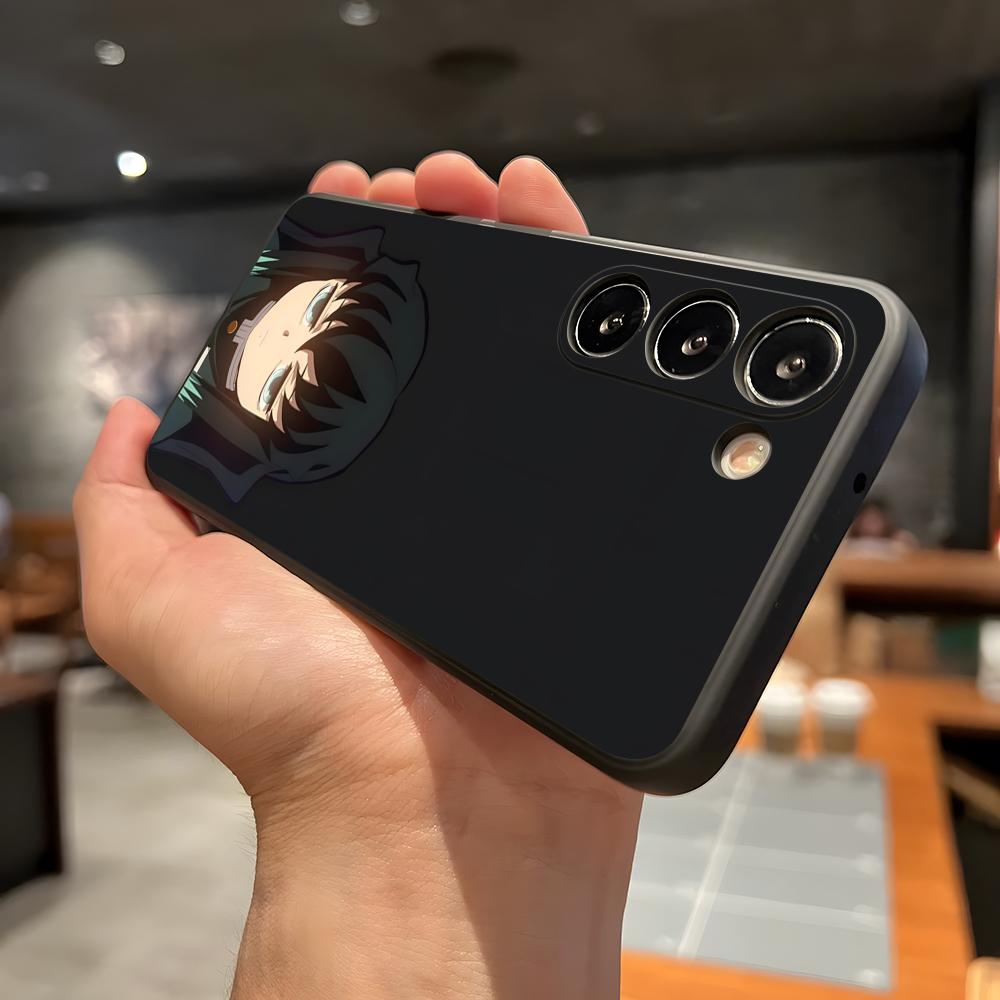 

M-Muichiro T-Tokito Phone Case For Samsung A56 A36 A26 A16 A15 A25 A35 A55 A14 A34 A24 A54 Black Soft Shell Samsung A53