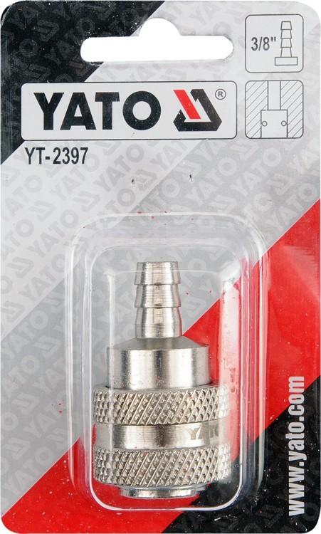 Quick connector for 3/8'' hoses YT-2397 YATO