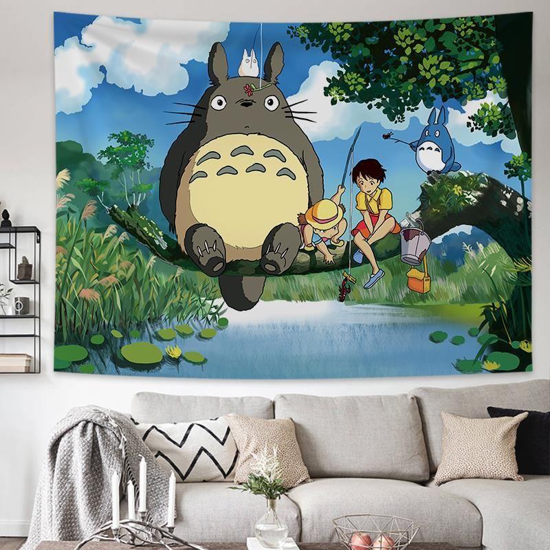 Tapestry by Totoro Miyazaki Hayao 75x100