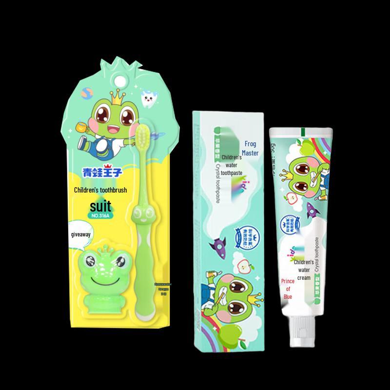Frog Prince Children s Toothbrush Set
