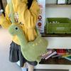 Cartoon dinosaur doll bag storage bag girl change bag shoulder messenger bag plush toy handbag