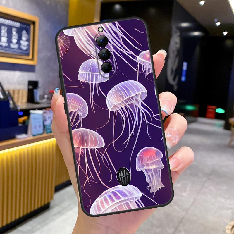 Magic Jellyfish Case For Nubia Red Magic 8 9 10 Pro Plus 6 7 6S 7S Pro 6R 5G RedMagic 8S 9S Pro Plus Cover