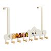 ZNMW 8-Hook Suction Cup Wall & Door Coat Rack