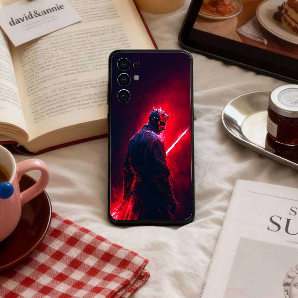 Чехол для телефона Лорд Ситхов D-Дарт М-Мол для Samsung S 25,24,23,22,30,21,10,9,Ultra,Plus,Lite,FE,4,5 G Мягкий Черный Чехол