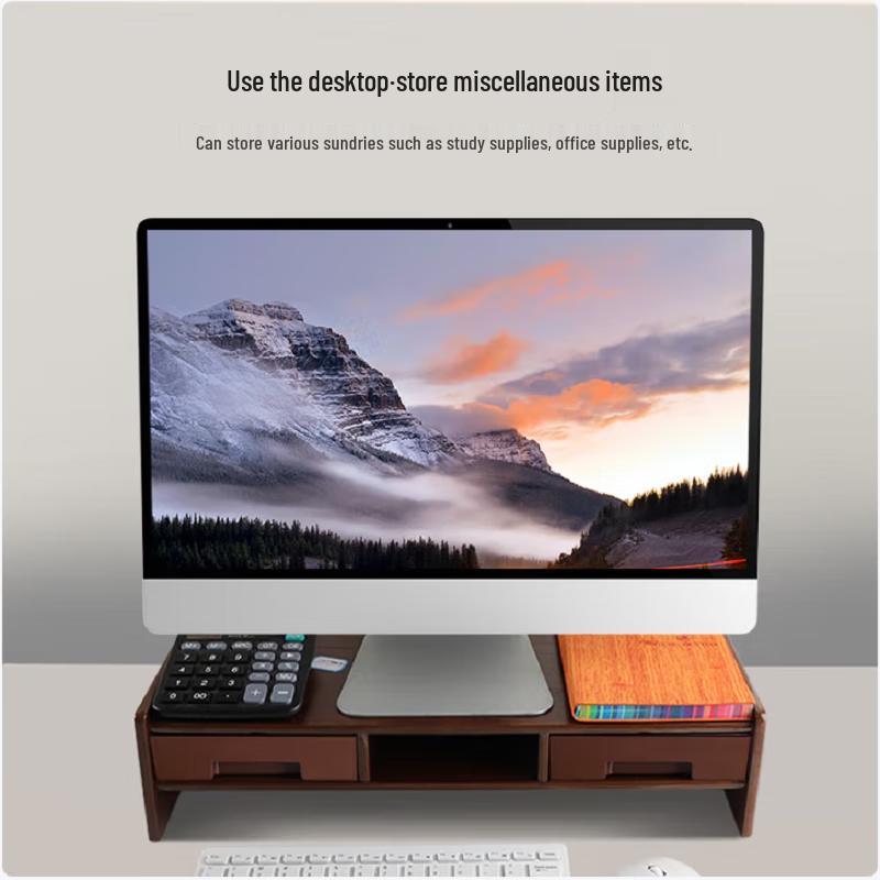 Beifang Monitor Riser Stand with Storage