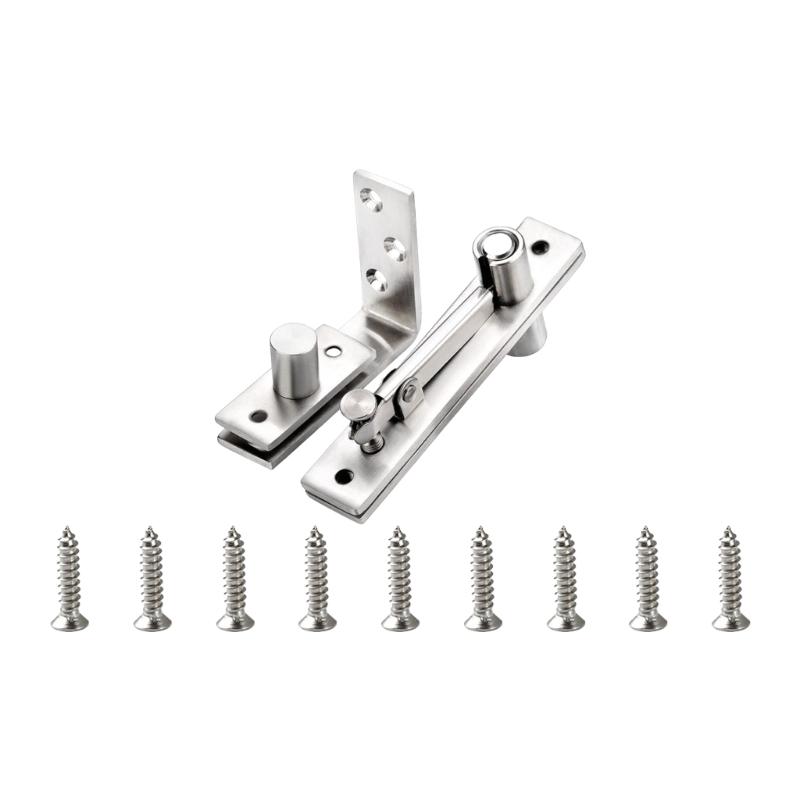 Invisible  Hinges 360 Degree Pivots Designs Concealed Door Hinges Adjustable Pivots Hinges  Simple Installation for Secret Door 