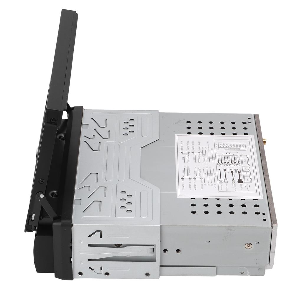 7-tums Single Din Bilradio Vikbar Pekskärm Navigation Handsfree-samtal med Backkamera 2+32GB