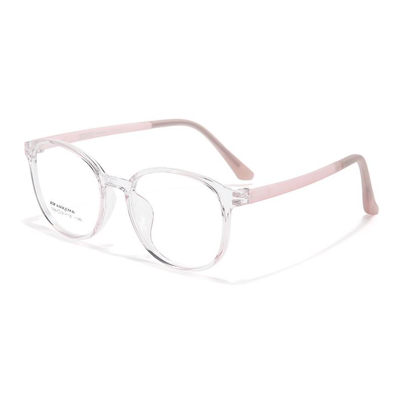 New Youth TR90 Round Myopia Glasses Frame - High-End Feel, Multiple Colors Available