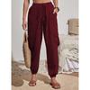 Women Solid Color Women Pants Pocket Women's Pants Spring Summer Collection Pocket Workwear Womens Pants