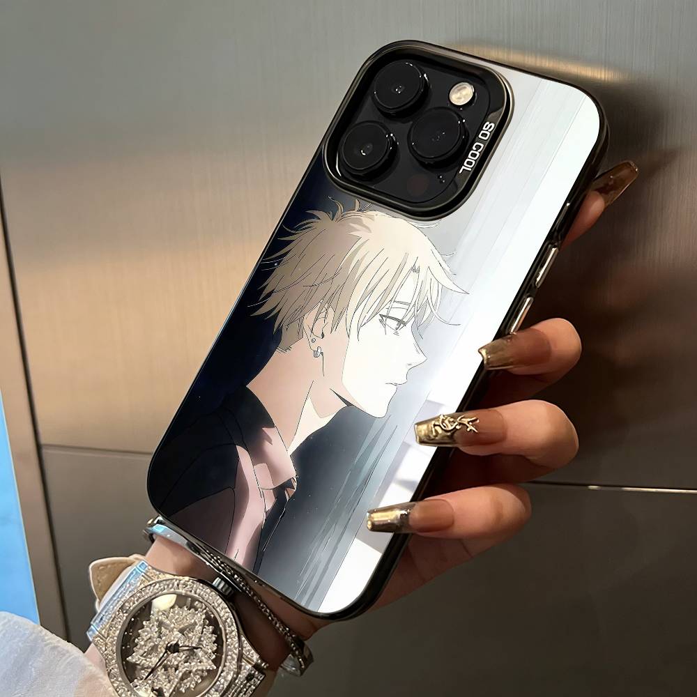 T-Tsumugi- Rintaro Phone Case For iPhone 17,16,15,14,13,12,11 Plus Pro Max Colored Silver Phone Case