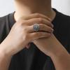  Viking Compass Vegvisir Ring for Men Nordic Odin Runic Totem Rings Stainless Steel Norse Mythology Amulet Jewelry Gifts