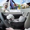 Pet Car Seat Cover & Dog Bed for Small/Medium Dogs - Outdoor, Front Seat, In Stock