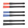 2pcs Retractable Drum Brushes Professional Nylon Drum Brushes Set with Rubber Handles for Rock Band 