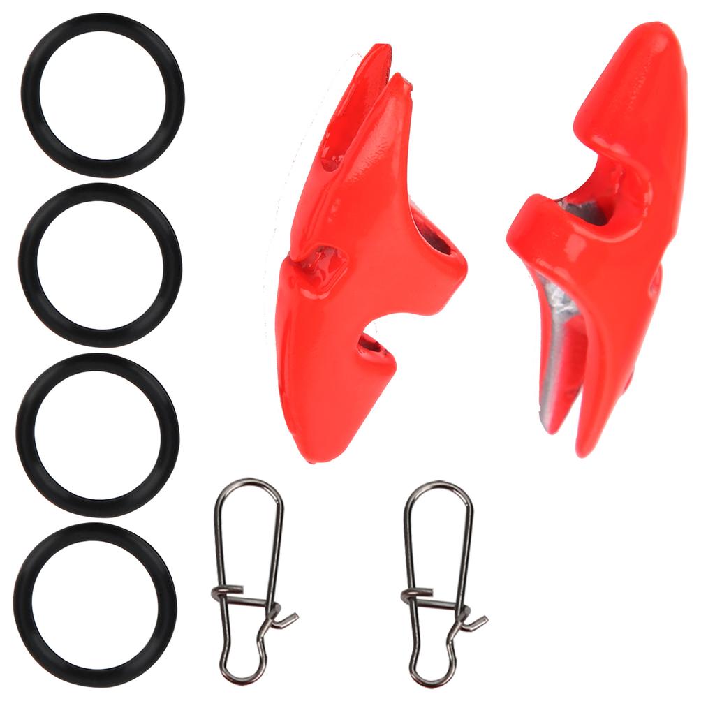 Shrimp Lure Head Cover Drop Weights Bait Sinker with Buckles for Fishing Accessories20g0.7oz