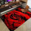 1PC Rose Petals Extra Large Non Slip Floor carpet, Office, family, bedroom, Studio Large Area Rug Indoor Rugs