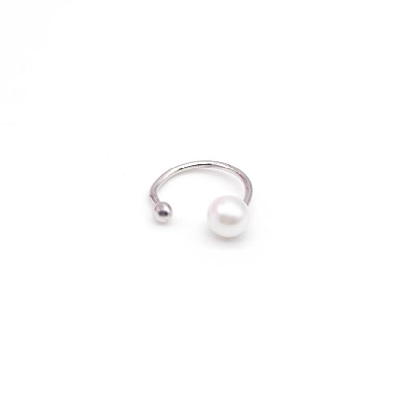 Korean Pearl Ear Cuff U Clip: Invisible Studs for Non-Pierced Ears.