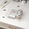 Yiyi Gou Cosmetic Storage Box with Dividers - Jewelry, Lipstick, and Mask Organizer for Dormitories and Dressing Tables
