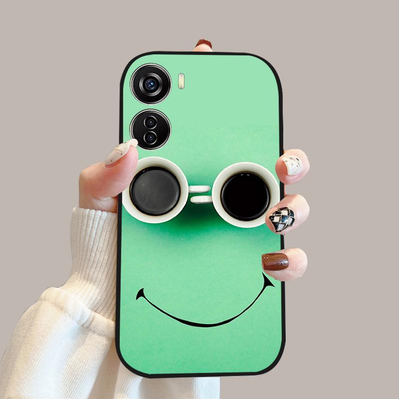Para ZTE Blade V40 Funda de Diseño V41 Vita Silicona Suave TPU Fundas para Teléfono Para ZTE Axon 40 Lite Moda Lujo Protectoras Fundas Cubierta