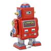 Wind Up Robot Toy Hand Made Decorative Vintage Clockwork Robot Toy Interesting Wind Up Iron Toy for Cafe Bar Restaurant