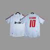 Retro jersey, football jersey, classic nostalgic replica Thai jersey, game training jersey, short-sleeved sportswear.